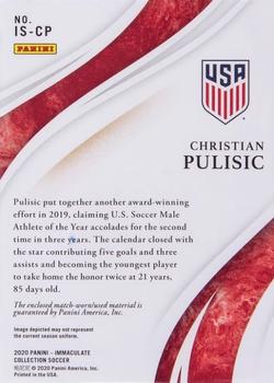 2020 Panini Immaculate Collection - Immaculate Standard Bronze #IS-CP Christian Pulisic Back