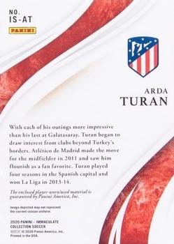 2020 Panini Immaculate Collection - Immaculate Standard Platinum #IS-AT Arda Turan Back