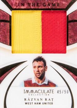 2020 Panini Immaculate Collection - In the Game Patches #IG-RAT Razvan Rat Front
