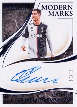 2020 Panini Immaculate Collection - Modern Marks Sapphire #MM-CR7 Cristiano Ronaldo Front