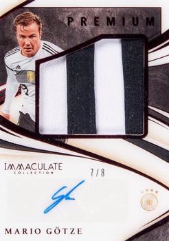 2020 Panini Immaculate Collection - Premium Swatch Autographs Red #PR-MG Mario Gotze Front