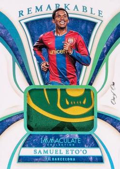 2020 Panini Immaculate Collection - Remarkable Memorabilia Platinum #RM-SE Samuel Eto'o Front