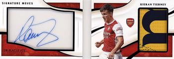 2020 Panini Immaculate Collection - Signature Moves Autograph Booklets Sapphire #SMA-KT Kieran Tierney Front