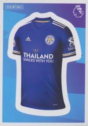 2020-21 Panini Premier League 2021 #296 Leicester City Home Kit Front