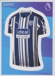 2020-21 Panini Premier League 2021 #568 West Bromwich Albion Home Kit Front