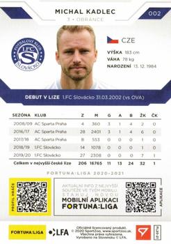 2020-21 SportZoo Fortuna:Liga #002 Michal Kadlec Back