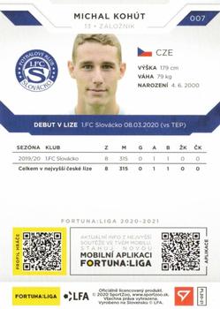 2020-21 SportZoo Fortuna:Liga #007 Michal Kohut Back