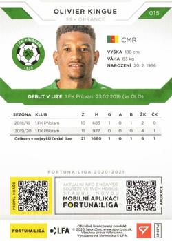 2020-21 SportZoo Fortuna:Liga #015 Olivier Kingue Back