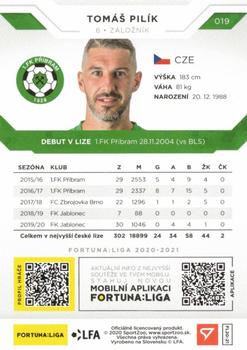 2020-21 SportZoo Fortuna:Liga #019 Tomas Pilik Back