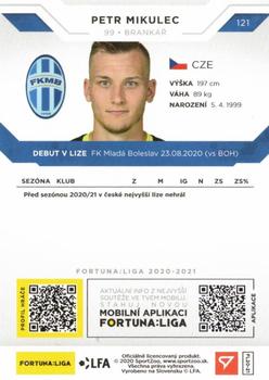 2020-21 SportZoo Fortuna:Liga #121 Petr Mikulec Back