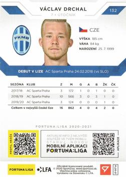 2020-21 SportZoo Fortuna:Liga #132 Vaclav Drchal Back
