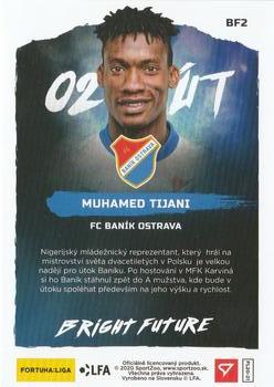 2020-21 SportZoo Fortuna:Liga - Bright Future #BF2 Muhamed Tijani Back