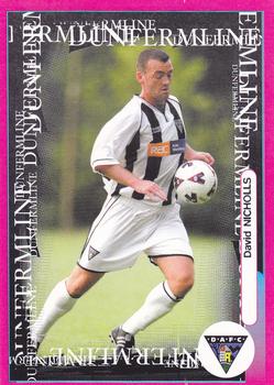 2001-02 Panini Scottish Premier League Gum Stickers #28 David Nicholls Front