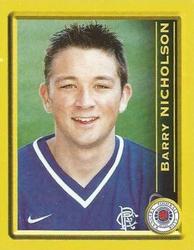 2000 Panini Scottish Premier League Stickers #374 Barry Nicholson Front