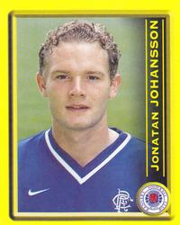 2000 Panini Scottish Premier League Stickers #380 Jonatan Johansson Front