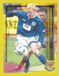 2000 Panini Scottish Premier League Stickers #402 Nathan Lowndes Front