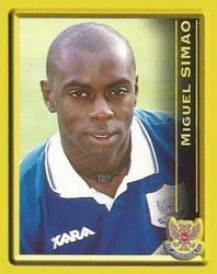 2000 Panini Scottish Premier League Stickers #407 Miguel Simao Front