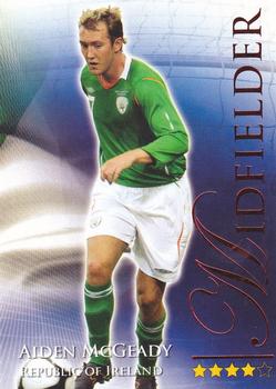 2010-11 Futera World Football Online Series 2 - Ruby #604 Aiden McGeady Front
