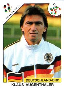 1994 Panini World Cup Story #198 Klaus Augenthaler Front