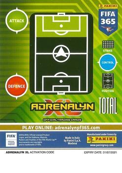 2021 Panini Adrenalyn XL FIFA 365 Update #UE28 Ferran Torres Back