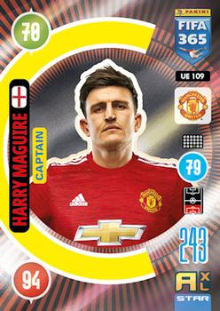2021 Panini Adrenalyn XL FIFA 365 Update #UE109 Harry Maguire Front