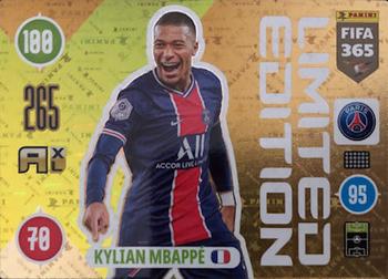 2021 Panini Adrenalyn XL FIFA 365 Update - Limited Edition #NNO Kylian Mbappe Front