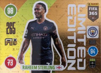 2021 Panini Adrenalyn XL FIFA 365 Update - Limited Edition #NNO Raheem Sterling Front