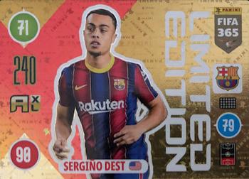 2021 Panini Adrenalyn XL FIFA 365 Update - Limited Edition #NNO Sergino Dest Front