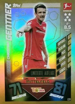 2019-20 Topps Match Attax Bundesliga Extra - Limitierte Auflage (Limited Edition) #LE38 Christian Gentner Front