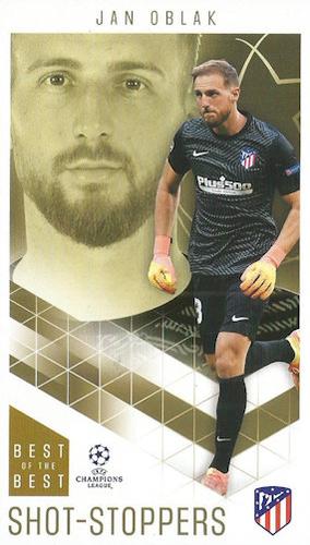 2020-21 Topps UEFA Champions League Best of the Best #2 Jan Oblak Front