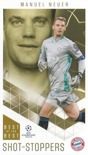 2020-21 Topps UEFA Champions League Best of the Best #5 Manuel Neuer Front