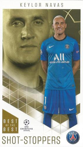2020-21 Topps UEFA Champions League Best of the Best #10 Keylor Navas Front