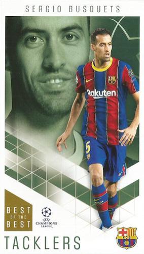2020-21 Topps UEFA Champions League Best of the Best #13 Sergio Busquets Front
