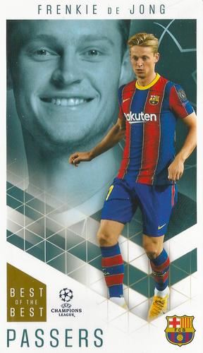 2020-21 Topps UEFA Champions League Best of the Best #22 Frenkie de Jong Front