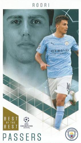 2020-21 Topps UEFA Champions League Best of the Best #26 Rodri Front