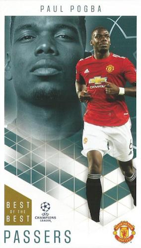 2020-21 Topps UEFA Champions League Best of the Best #27 Paul Pogba Front