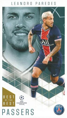 2020-21 Topps UEFA Champions League Best of the Best #29 Leandro Paredes Front