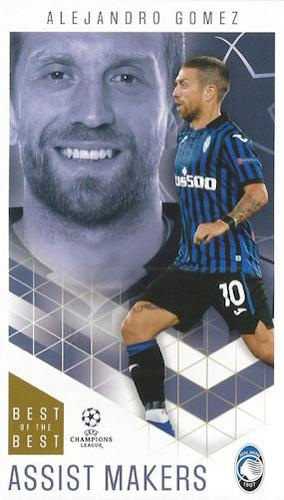 2020-21 Topps UEFA Champions League Best of the Best #32 Alejandro Gomez Front
