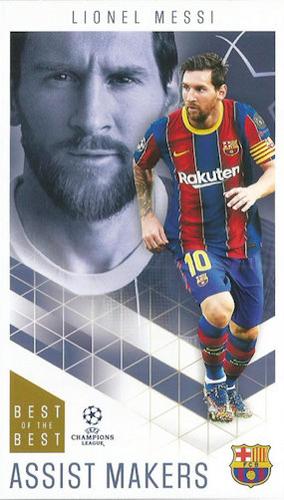 2020-21 Topps UEFA Champions League Best of the Best #34 Lionel Messi Front