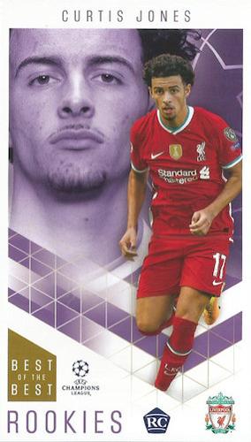 2020-21 Topps UEFA Champions League Best of the Best #50 Curtis Jones Front