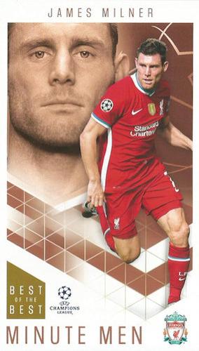 2020-21 Topps UEFA Champions League Best of the Best #66 James Milner Front