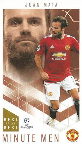2020-21 Topps UEFA Champions League Best of the Best #68 Juan Mata Front