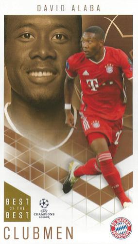 2020-21 Topps UEFA Champions League Best of the Best #74 David Alaba Front