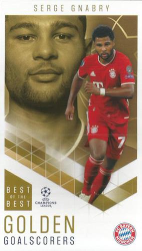 2020-21 Topps UEFA Champions League Best of the Best #87 Serge Gnabry Front