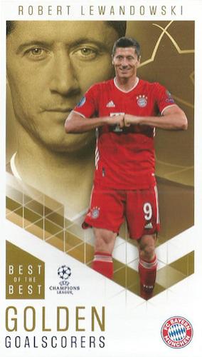 2020-21 Topps UEFA Champions League Best of the Best #88 Robert Lewandowski Front