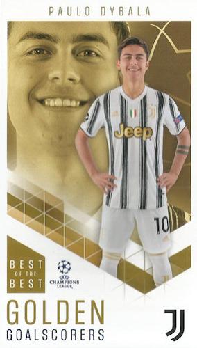 2020-21 Topps UEFA Champions League Best of the Best #92 Paulo Dybala Front