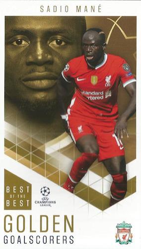 2020-21 Topps UEFA Champions League Best of the Best #93 Sadio Mané Front