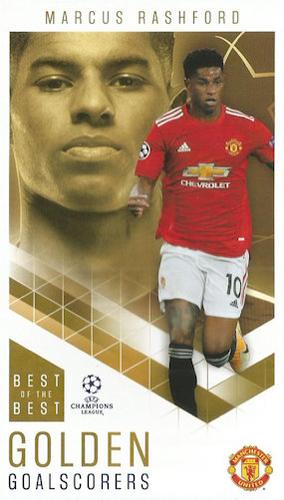 2020-21 Topps UEFA Champions League Best of the Best #95 Marcus Rashford Front