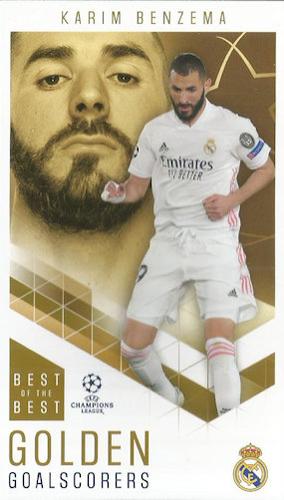 2020-21 Topps UEFA Champions League Best of the Best #99 Karim Benzema Front
