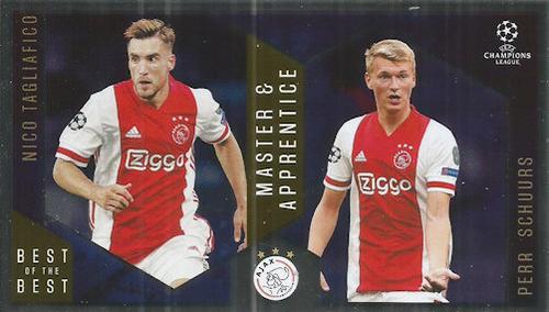2020-21 Topps UEFA Champions League Best of the Best #131 Nico Tagliafico / Perr Schuurs Front